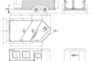 2026 Exiss Express XT - 2 horse slant 
